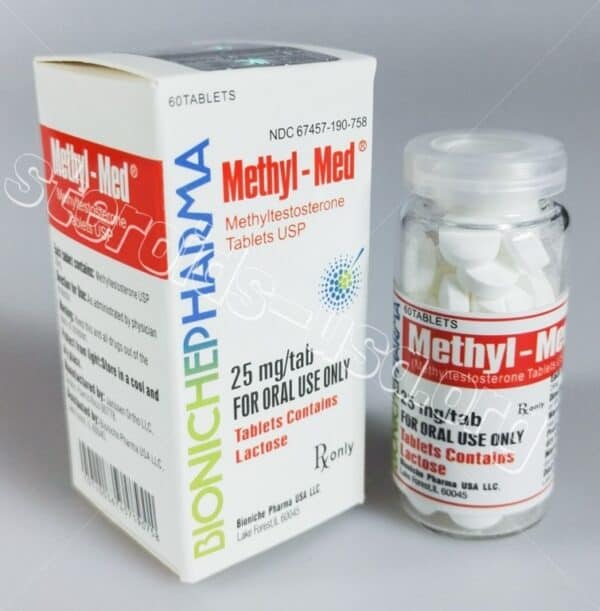 Methyl-Med Bioniche Pharma (Methyltestosterone) 60tabs (25mg/tab)