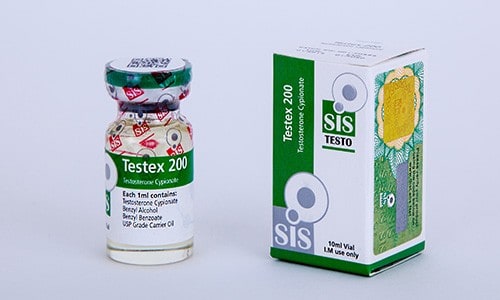 TESTEX 200 (Testosterone Cypionate) SIS labs 10ml [200mg/ml]