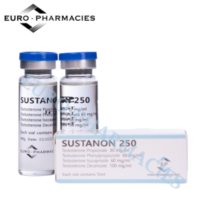 15ml vial of Sustanon 250 (250mg/ml) from Euro-Pharmacies