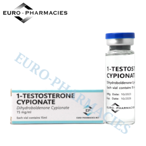 15ml vial of Testosterone Cypionate DHB 75mg/ml from Euro-Pharmacies