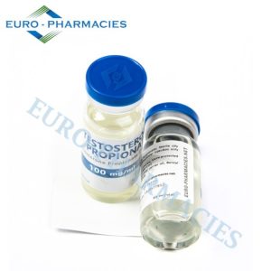 10ml vial of Testosterone Propionate (100mg/ml) from Euro-Pharmacies