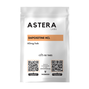 Dapoxetine HCL 60mg/tab by Astera Labs - Medication for treating premature ejaculation