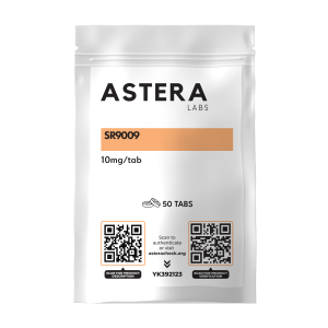 SR9009 Stenabolic 10 mg by Astera Labs - Selective androgen receptor modulator (SARM) for muscle growth, fat loss, and improved endurance