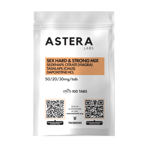 Sex Hard & Strong Mix Astera Labs, Sildenafil Citrate (Viagra) 50mg/tab Tadalafil (Cialis) 20mg/tab Dapoxetine HCL 30mg/tab