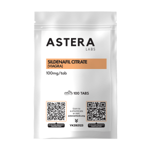 Sildenafil Citrate 100mg by Astera Labs for erectile dysfunction treatment