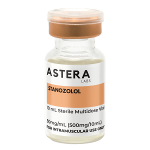 Stanozolol 50mg/ml by Astera Labs - Injectable anabolic steroid for muscle growth, strength enhancement, and fat loss