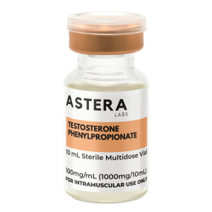 Testosterone Phenylpropionate 100mg/ml by Astera Labs - Fast-acting anabolic steroid for muscle growth, strength enhancement