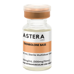 Trenbolone Base 50mg/ml by Astera Labs - Injectable anabolic steroid for significant muscle growth, strength enhancement, and fat loss.